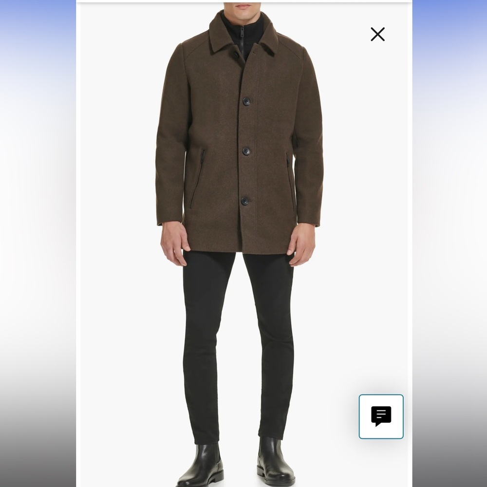 Kenneth Cole New York Brown Men's Coat